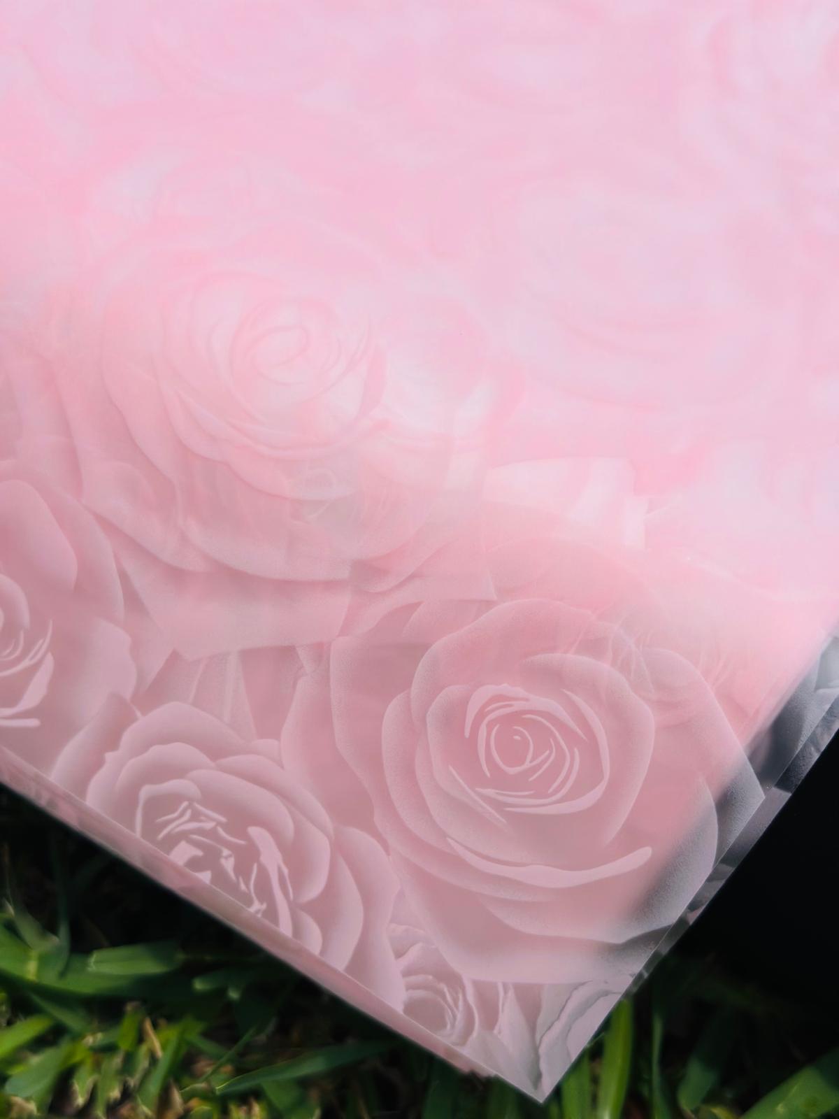 Rose Floral Wrapping Paper
