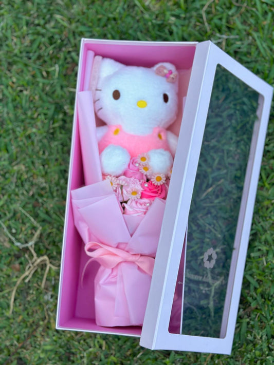 Light Pink Hello Kitty Bouquet w/th Lights