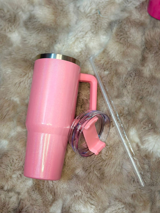 Pink 40 oz Tumblers Glossy