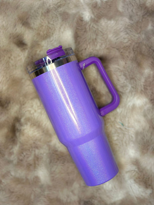 Purple 40 oz Tumblers Glossy